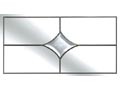 High Class Glass - Bevel Design Toplights