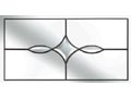High Class Glass - Bevel Design Toplights